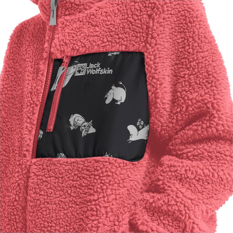 Jack Wolfskin Jack Wolfskin MOOMIN ICE CURL K Fleecejacke Kinder - sunset coral - 1 | SportScheck