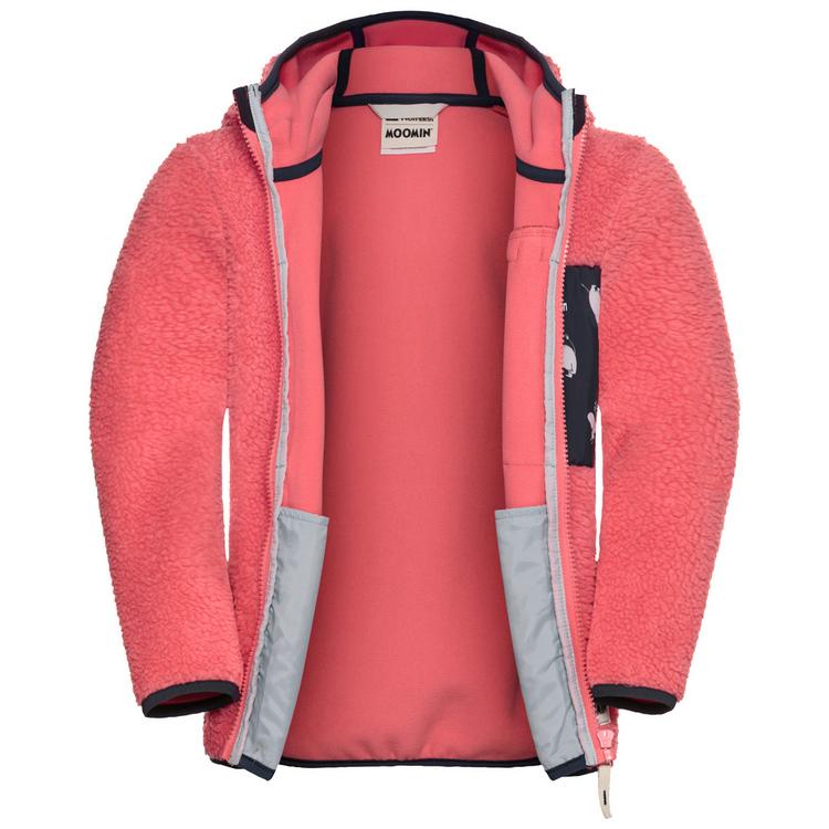 Jack Wolfskin Jack Wolfskin MOOMIN ICE CURL K Fleecejacke Kinder - sunset coral - 3 | SportScheck