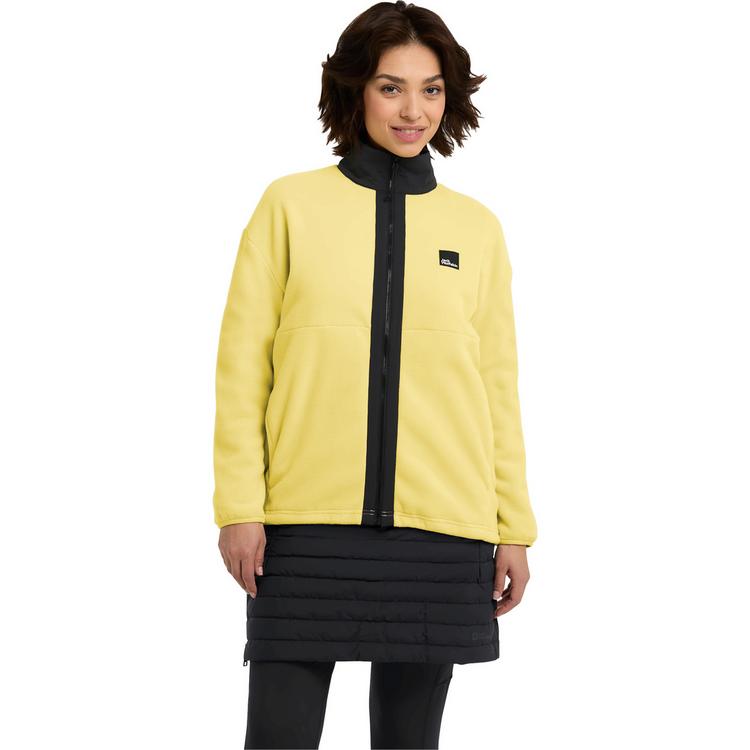 Jack Wolfskin Jack Wolfskin SUMETRO FZ W Fleecejacke Damen - lemon ice - 0 | SportScheck