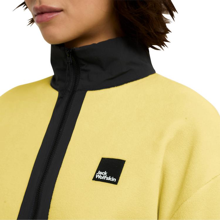 Jack Wolfskin Jack Wolfskin SUMETRO FZ W Fleecejacke Damen - lemon ice - 2 | SportScheck