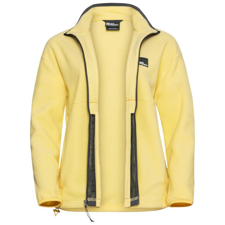 Jack Wolfskin Jack Wolfskin SUMETRO FZ W Fleecejacke Damen - lemon ice - 3 | SportScheck