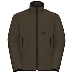 Jack Wolfskin STONE LITE JKT M Fleecejacke Herren obsidian moss