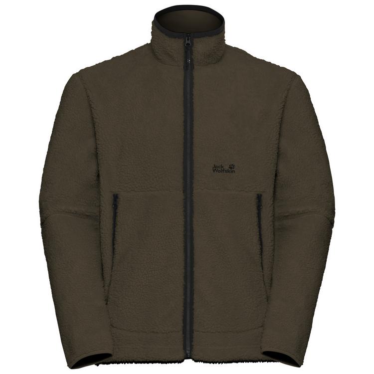 Jack Wolfskin Jack Wolfskin STONE LITE JKT M Fleecejacke Herren - obsidian moss - 0 | SportScheck