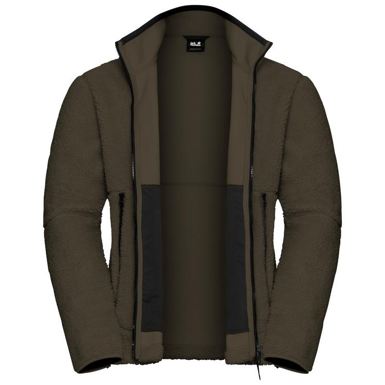 Jack Wolfskin Jack Wolfskin STONE LITE JKT M Fleecejacke Herren - obsidian moss - 3 | SportScheck