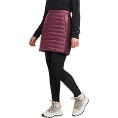 Rückansicht von Jack Wolfskin ROUTEBURN PRO INS SKIRT W Outdoorrock Damen raisin