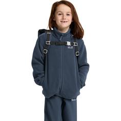 Rückansicht von Jack Wolfskin MOOMIN ISLAND MINI 10 Wanderrucksack Kinder midnight sky