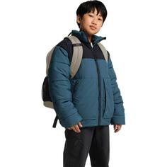 Rückansicht von Jack Wolfskin BACK TO SCHOOL 25 Wanderrucksack Kinder stone