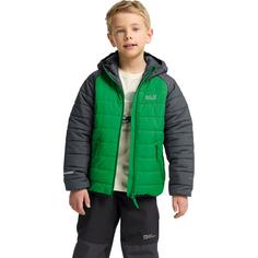 Rückansicht von Jack Wolfskin ZENON JKT KIDS Funktionsjacke Kinder mystic green
