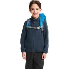 Rückansicht von Jack Wolfskin KIDS EXPLORER 15 Wanderrucksack Kinder aurora blue