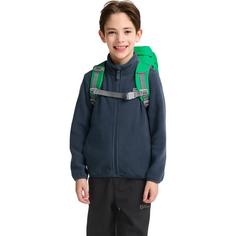 Rückansicht von Jack Wolfskin KIDS EXPLORER 15 Wanderrucksack Kinder mystic green