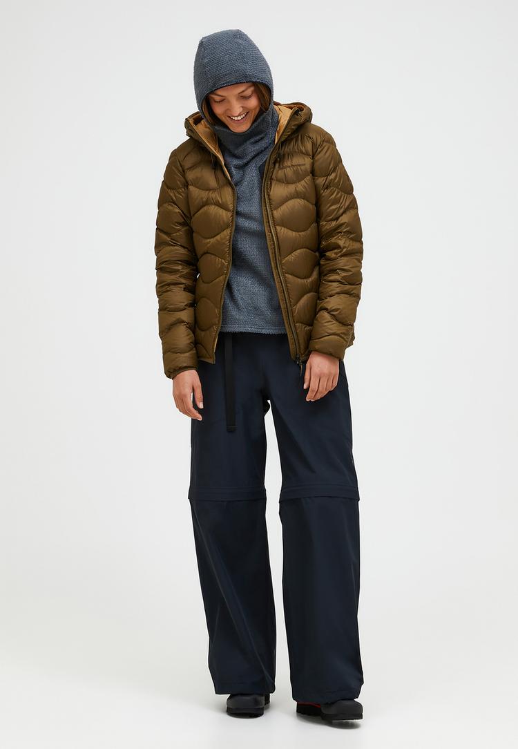 Peak Performance Peak Performance W Helium Down Hood Jacket Steppjacke Damen - khaki - 0 | SportScheck