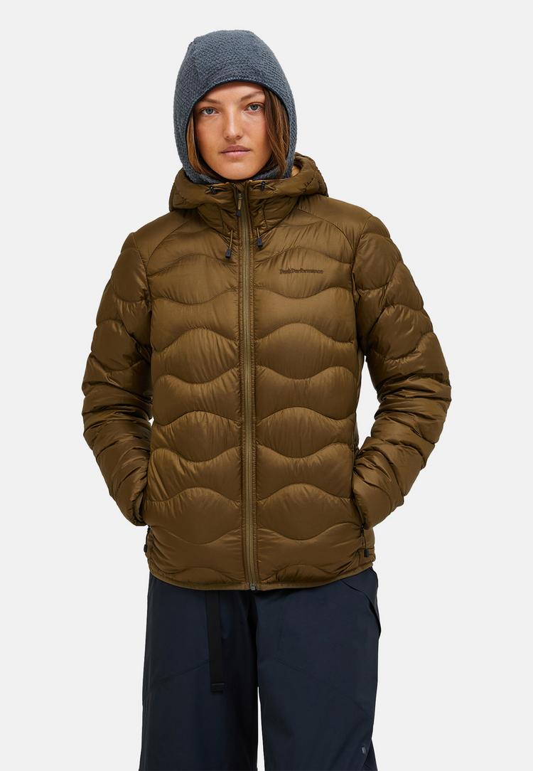 Peak Performance Peak Performance W Helium Down Hood Jacket Steppjacke Damen - khaki - 1 | SportScheck