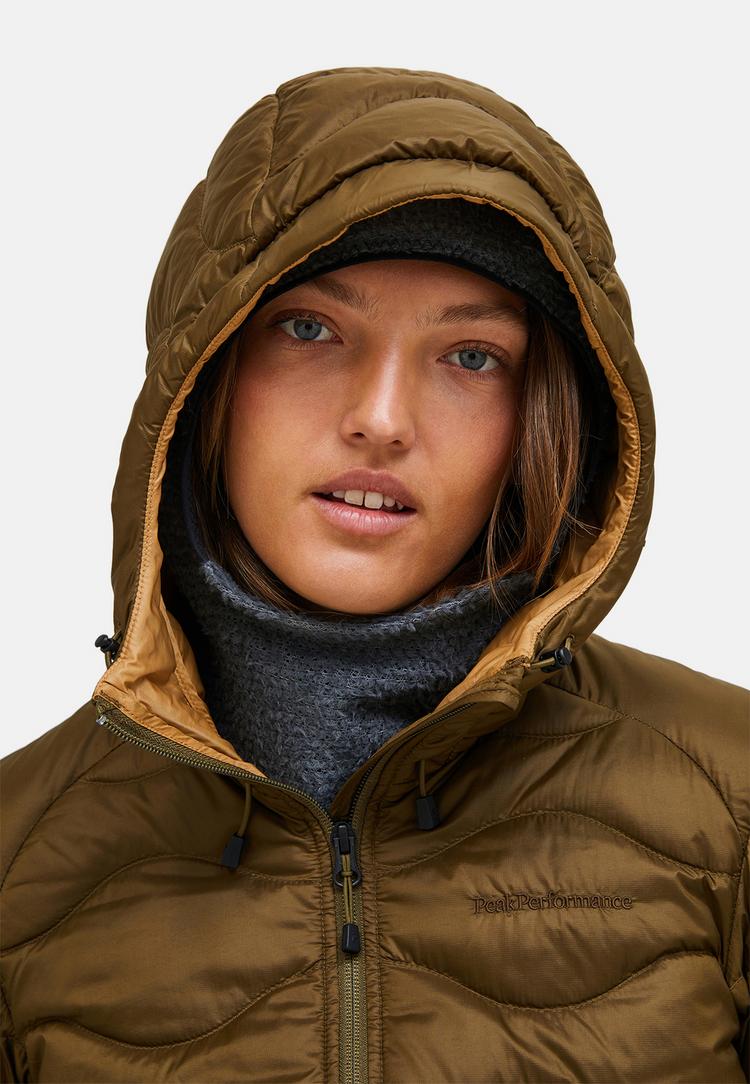 Peak Performance Peak Performance W Helium Down Hood Jacket Steppjacke Damen - khaki - 0 | SportScheck