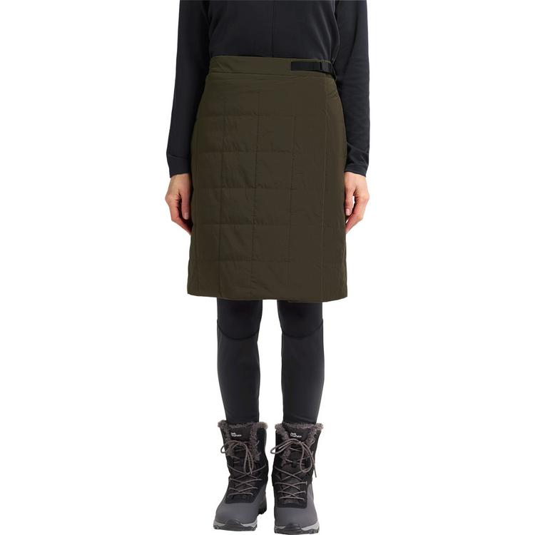 Jack Wolfskin Jack Wolfskin WINTERDUNE SKIRT W Outdoorrock Damen - obsidian moss - 0 | SportScheck
