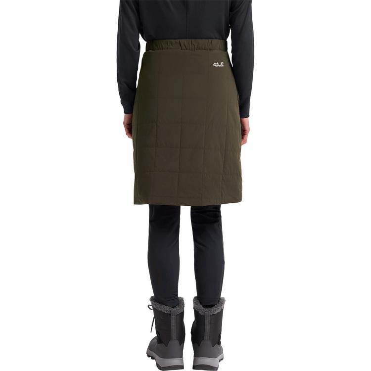 Jack Wolfskin Jack Wolfskin WINTERDUNE SKIRT W Outdoorrock Damen - obsidian moss - 1 | SportScheck