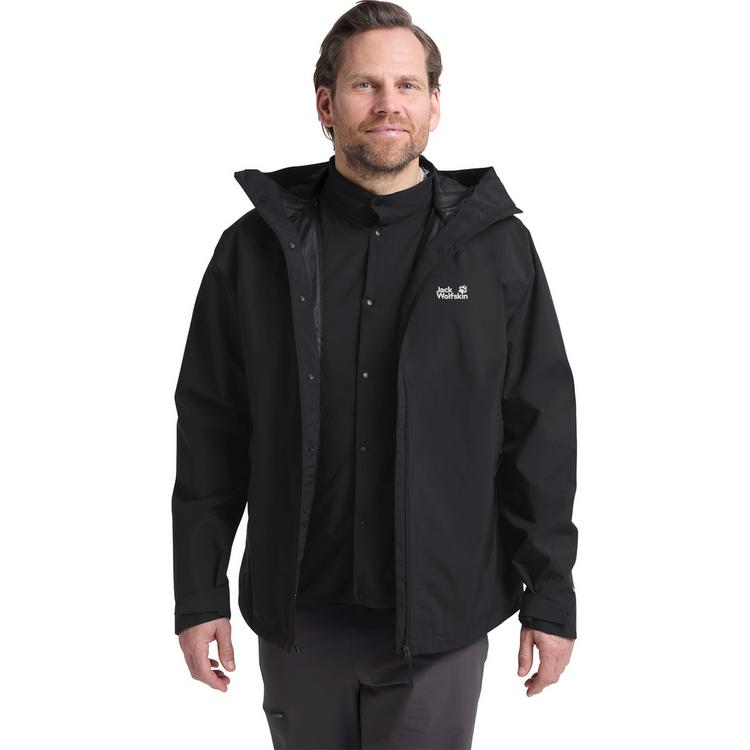 Jack Wolfskin Jack Wolfskin PRELIGHT 3IN1 JKT M Funktionsjacke Herren - black - 0 | SportScheck