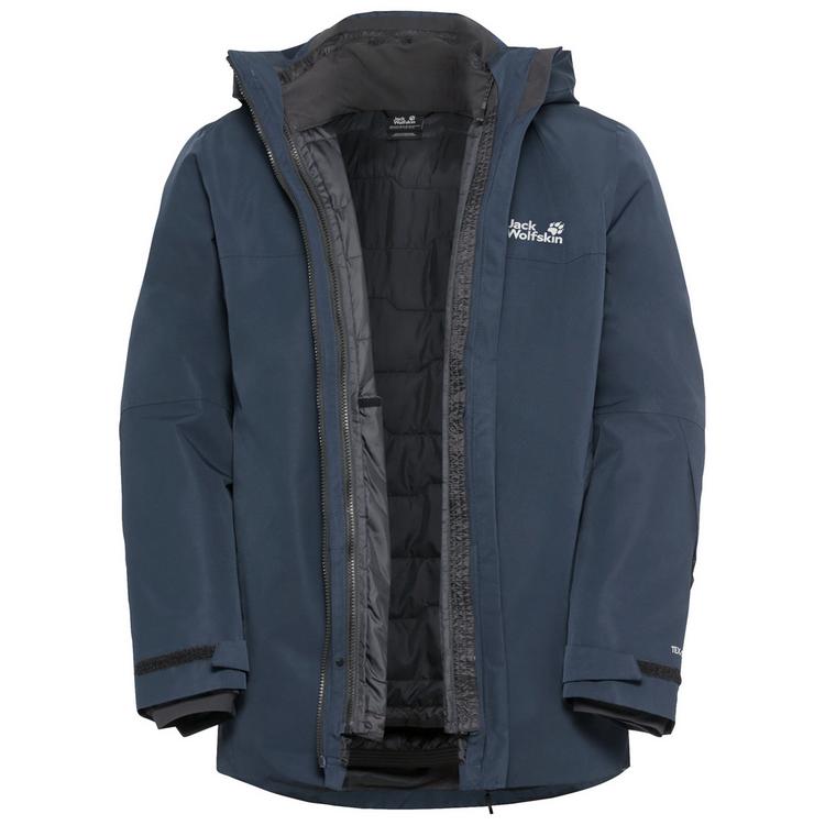 Jack Wolfskin Jack Wolfskin FLOWLINE 3IN1 JKT M Funktionsjacke Herren - midnight sky - 3 | SportScheck
