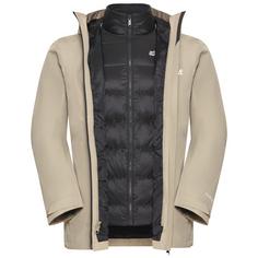 Jack Wolfskin ICECAPE 3IN1 DOWN JKT M DOWN RDS Funktionsjacke Herren linen