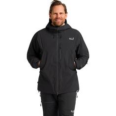 Rückansicht von Jack Wolfskin FLOWLINE PRO 2L INS JKT M Skijacke Herren black