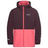 Jack Wolfskin SNOW DAYS JKT KIDS Fleecejacke Kinder - amaranth