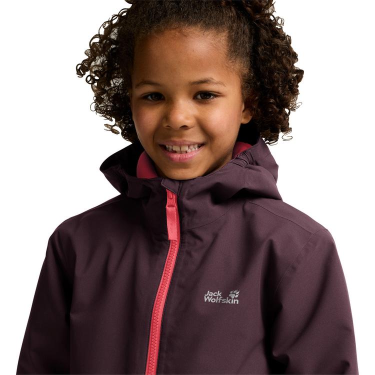 Jack Wolfskin Jack Wolfskin SNOW DAYS JKT KIDS Fleecejacke Kinder - amaranth - 0 | SportScheck