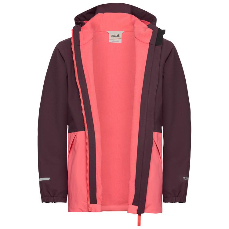 Jack Wolfskin Jack Wolfskin SNOW DAYS JKT KIDS Fleecejacke Kinder - amaranth - 3 | SportScheck