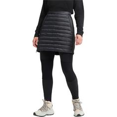 Rückansicht von Jack Wolfskin ROUTEBURN PRO INS SKIRT W Outdoorrock Damen black