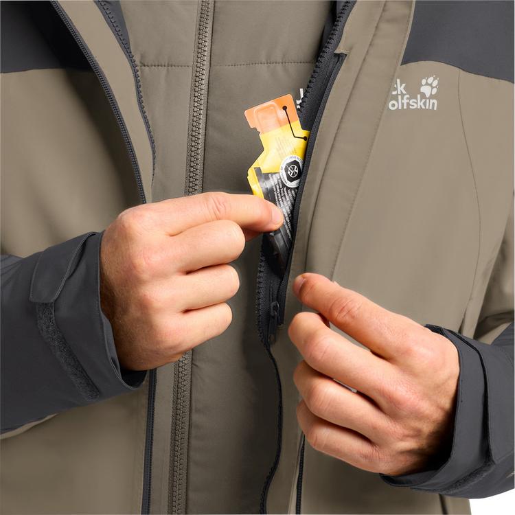 Jack Wolfskin Jack Wolfskin WILD PLACES 3IN1 JKT M Funktionsjacke Herren - linen - 1 | SportScheck