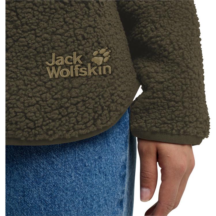 Jack Wolfskin Jack Wolfskin HIGH CURL JKT W Fleecejacke Damen - obsidian moss - 1 | SportScheck