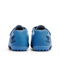 Rückansicht von hummel Fußballschuhe Kinder LICHEN BLUE