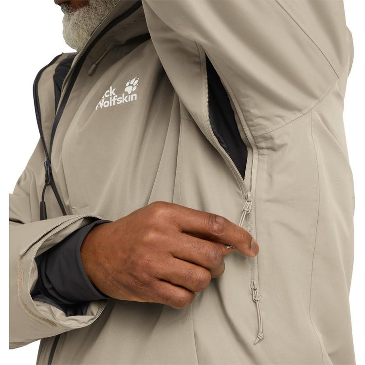 Jack Wolfskin Jack Wolfskin ICECAPE 2L DOWN INS JKT M RDS Daunenjacke Herren - linen - 2 | SportScheck