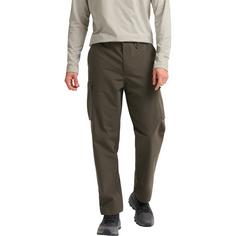 Rückansicht von Jack Wolfskin YUMA CARGO PANTS M Funktionshose Herren obsidian moss