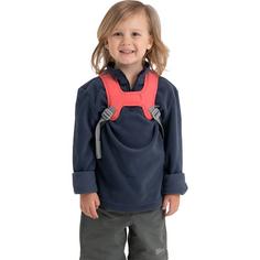 Rückansicht von Jack Wolfskin SPROUT 5 Wanderrucksack Kinder sunset coral