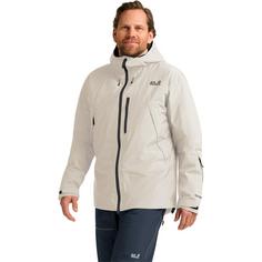Rückansicht von Jack Wolfskin FLOWLINE PRO 2L INS JKT M Skijacke Herren pale sand