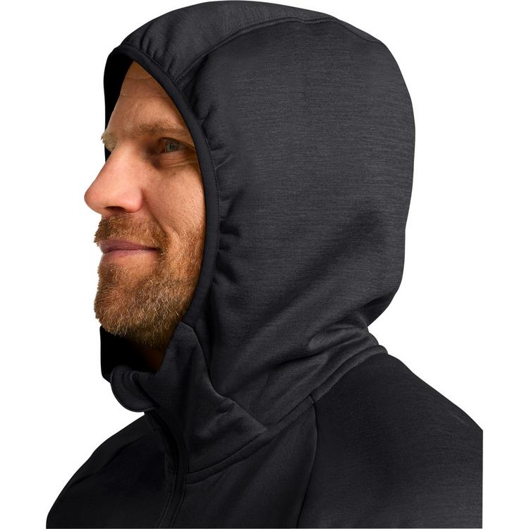 Jack Wolfskin Jack Wolfskin PEAK DISTRICT HOODED FZ M Fleecejacke Herren - black - 2 | SportScheck