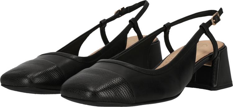 Clarks Clarks Nyta45 Sling Halbschuhe Damen - 1216D Black Combi Lea - 3 | SportScheck