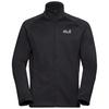 Jack Wolfskin PEAK DISTRICT FZ M Fleecejacke Herren - black