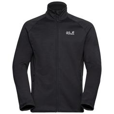 Jack Wolfskin PEAK DISTRICT FZ M Fleecejacke Herren black