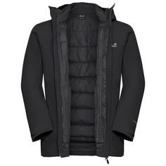 Jack Wolfskin ICECAPE 3IN1 DOWN JKT M DOWN RDS Funktionsjacke Herren black