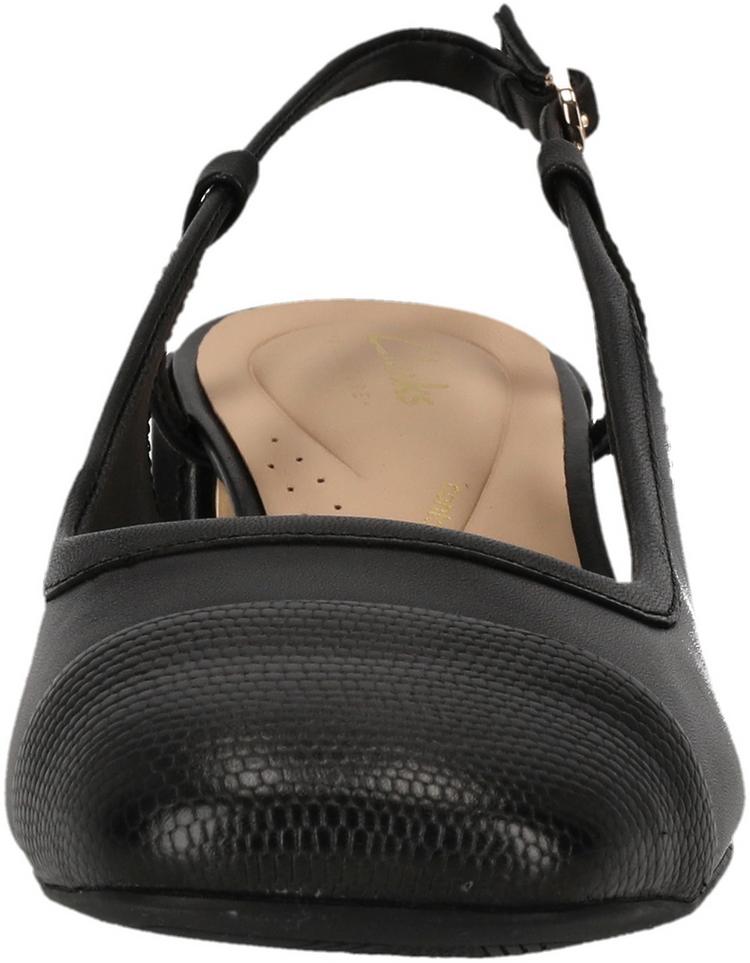 Clarks Clarks Nyta45 Sling Halbschuhe Damen - 1216D Black Combi Lea - 7 | SportScheck