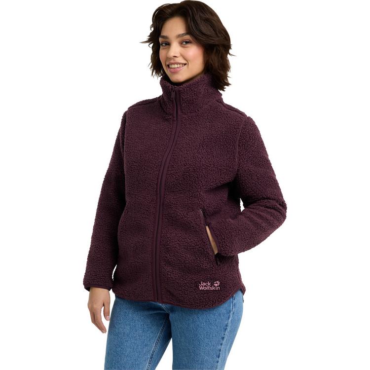 Jack Wolfskin Jack Wolfskin HIGH CURL JKT W Fleecejacke Damen - amaranth - 0 | SportScheck