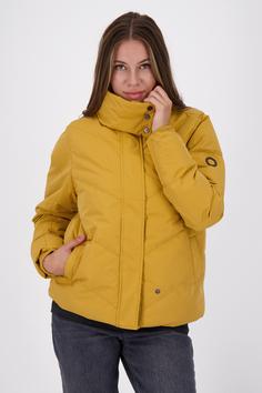 Rückansicht von ALIFE AND KICKIN KatalinaAK A Winterjacke Damen yellow