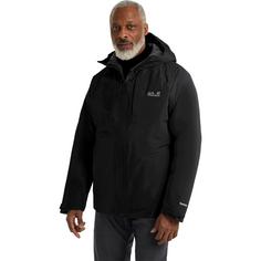 Rückansicht von Jack Wolfskin ICECAPE 2L DOWN INS JKT M RDS Daunenjacke Herren black