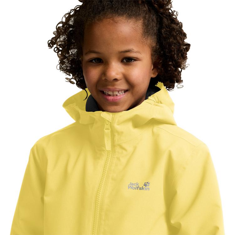 Jack Wolfskin Jack Wolfskin SNOW DAYS JKT KIDS Fleecejacke Kinder - lemon ice - 0 | SportScheck