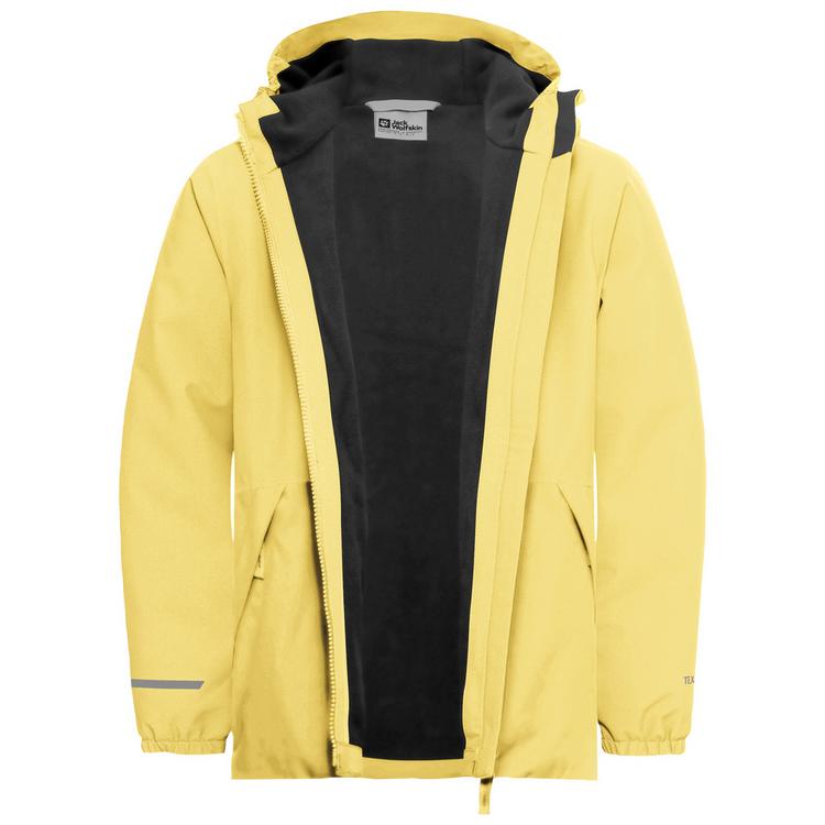 Jack Wolfskin Jack Wolfskin SNOW DAYS JKT KIDS Fleecejacke Kinder - lemon ice - 3 | SportScheck