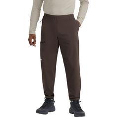 Rückansicht von Jack Wolfskin PRELIGHT TRAIL PANTS M Funktionshose Herren peat