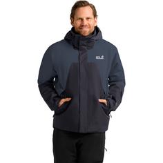 Rückansicht von Jack Wolfskin FLOWLINE 2L INS JKT M Funktionsjacke Herren midnight sky