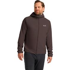 Rückansicht von Jack Wolfskin PRELIGHT INS JKT M Funktionsjacke Herren peat