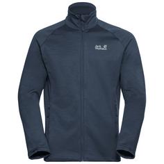 Jack Wolfskin PEAK DISTRICT FZ M Fleecejacke Herren midnight sky