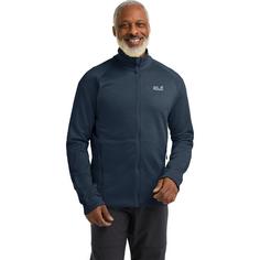 Rückansicht von Jack Wolfskin PEAK DISTRICT FZ M Fleecejacke Herren midnight sky